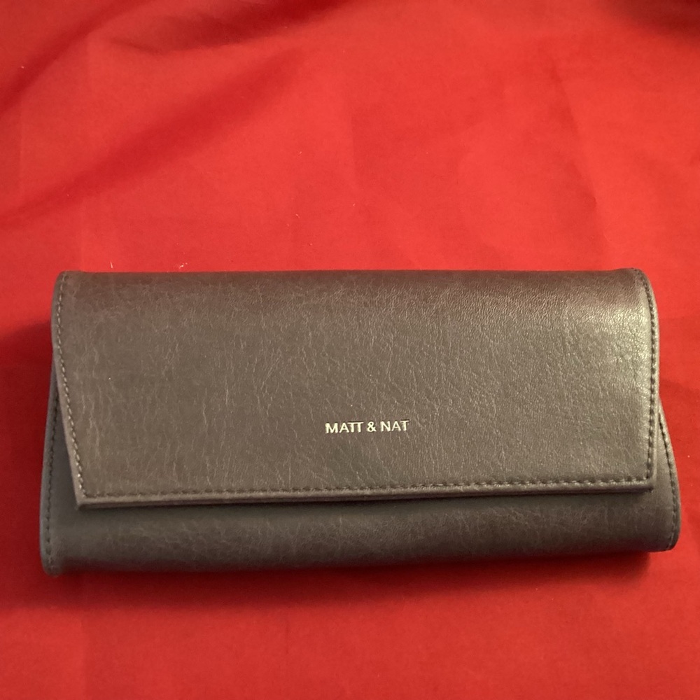 Matt & Nat Vegan Purple Wallet